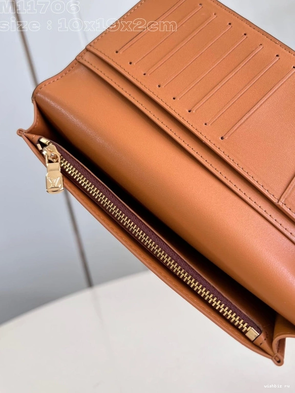 WIS WALLET-10*19*2cm VUITTON BRAZZA LOUIS 0817